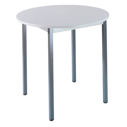 Artikelbild für SODEMATUB Mehrzwecktisch lichtgrau, dunkelgrau rund, Vierkantrohr grau, 80,0 x 80,0 x 74,0 cm, Artikelnummer 969998