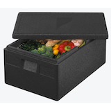 Artikelbild 1 für STARPAK Thermobox für Essen schwarz 79,0 l, 1 St., Artikelnummer 465712
