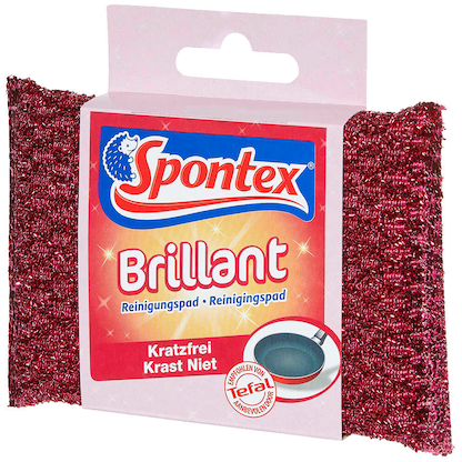 Artikelbild 4 für Spontex Brilliant Reinigungspad, 1 St., Artikelnummer 483913