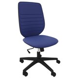 Artikelbild 1 für Quadrifoglio Bürostuhl Okay Stoff blau, Gestell schwarz, Artikelnummer 320881