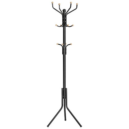 Artikelbild für SONGMICS Kleiderständer RCR19B schwarz Metall 12 Haken 44,0 x 182,0 cm, Artikelnummer 439776