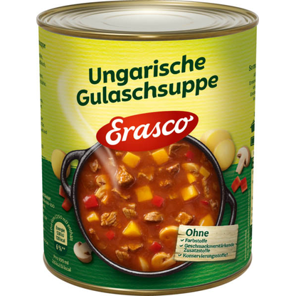 Artikelbild für Erasco Ungarische Gulaschsuppe 770,0 g, 1 St., Artikelnummer 531727