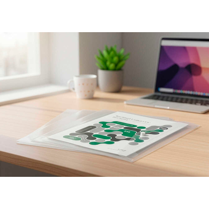 Artikelbild 4 für EICHNER Dokumententaschen DIN A4 quer transparent glatt, 5 St., Artikelnummer 704456