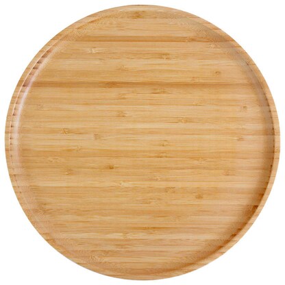 Artikelbild für pandoo Mehrweg-Menüteller natur Ø 30,0 cm, 4 St., Artikelnummer 616126