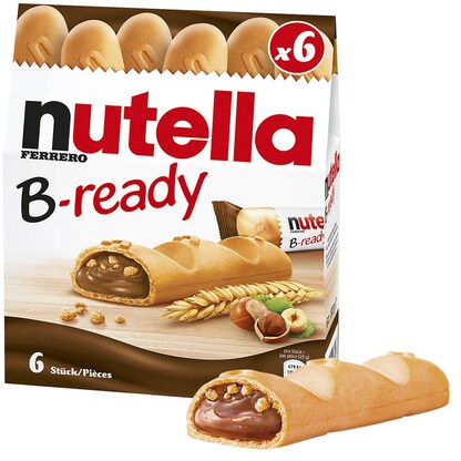 Artikelbild für nutella B-ready Kekse 132,0 g, 6 St., Artikelnummer 422586