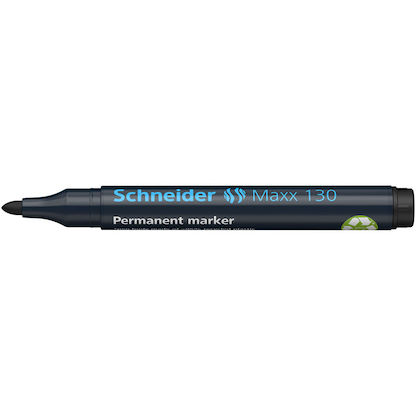 Artikelbild 4 für Schneider Maxx 130 Permanentmarker schwarz 1,0 - 3,0 mm, 10 St., Artikelnummer 779405