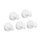 Artikelbild 1 für MAUL Magnete weiß, Metall Ø 2,5 x 3,7 cm, 5 St., Artikelnummer 356402