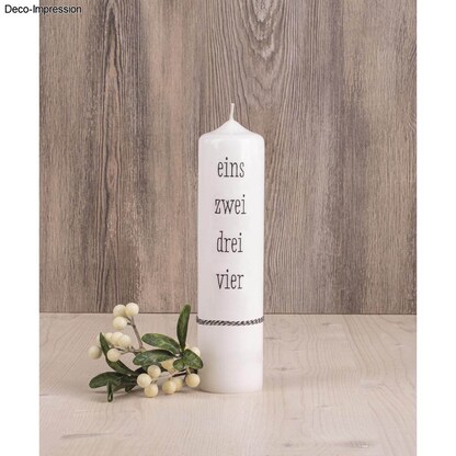 Artikelbild 5 für Rayher Bastelset Adventszahlen Transferfolie Zahlen 1 - 4 transparent/schwarz, Artikelnummer 779383