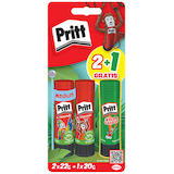 Artikelbild 1 für 2 + 1 GRATIS: Pritt Klebestifte 22,0 g, 2 St. + GRATIS Klebestift 20,0 g, Artikelnummer 301329