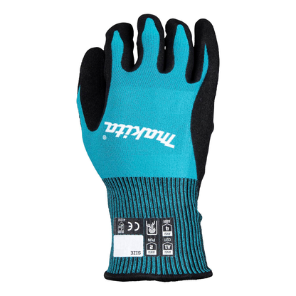 Artikelbild 7 für makita unisex Arbeitshandschuhe Nitril blau Größe 9, 1 Paar, Artikelnummer 634653