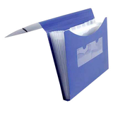 Artikelbild 1 für FolderSys Fächermappe 7 Fächer blau, 1 St., Artikelnummer 641902