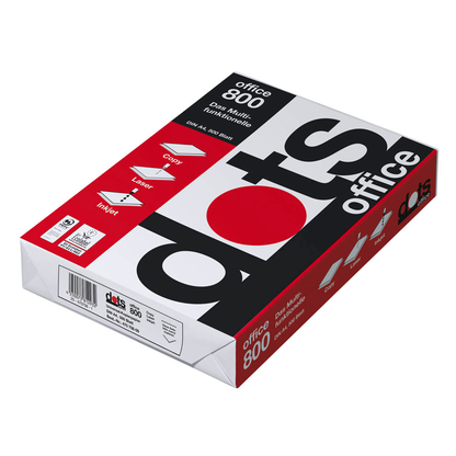 Artikelbild für dots Kopierpapier office 800 DIN A4 75 g/qm 500 Blatt, Artikelnummer 470708