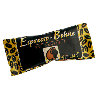 Artikelbild 2 für HELLMA Espresso-Bohne in Zartbitterschokolade Schokolade 380 St./418,0 g, Artikelnummer 188742