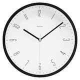 Artikelbild 1 für hama Wanduhr Capri weiß schwarz Kunststoff, Ø 25,0 cm, Artikelnummer 500922
