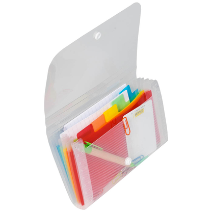 Artikelbild 4 für Exacompta Fächermappe Crystal 6 Fächer transparent, 1 St., Artikelnummer 680938