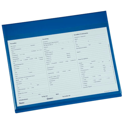 Artikelbild 2 für BOI Ringmappe Solid blau, 1 St., Artikelnummer 703118