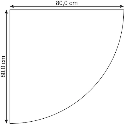 Artikelbild 2 für HAMMERBACHER Verbindungsplatte Orbis lichtgrau, dreieckig abgerundet 80,0 x 80,0 x 2,5 cm, Artikelnummer 648218