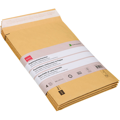 Artikelbild 5 für ELCO Polstertaschen braun für DIN A5, 4 St., Artikelnummer 400428