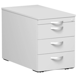 Artikelbild 1 für geramöbel Flex Rollcontainer lichtgrau 4 Auszüge 43,8 x 80,0 x 56,5 cm, Artikelnummer 880219