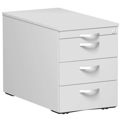 Artikelbild für geramöbel Flex Rollcontainer lichtgrau 4 Auszüge 43,8 x 80,0 x 56,5 cm, Artikelnummer 880219