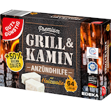Artikelbild 1 für GUT&GÜNSTIG Kamin- & Grillanzünder Premium weiß, 64 St., Artikelnummer 491219