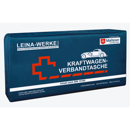 Artikelbild für LEINA-WERKE Erste-Hilfe-Tasche Elegance DIN 13164 blau, Artikelnummer 673273