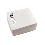 Artikelbild 1 für PROnappe Servietten weiß 2-lagig 20,0 x 20,0 cm, 50 St., Artikelnummer 349599