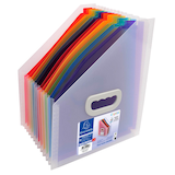 Artikelbild 1 für Exacompta Fächerstehsammler Crystal 55598E kristall Kunststoff, DIN A4, 1 St., Artikelnummer 680922