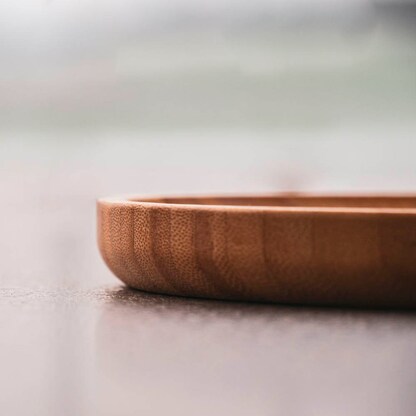 Artikelbild 3 für pandoo Mehrweg-Menüteller natur Ø 30,0 cm, 4 St., Artikelnummer 616126