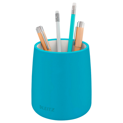 Artikelbild für LEITZ Stiftehalter Cosy blau Keramik 8,7 x 8,7 x 10,8 cm, Artikelnummer 651941