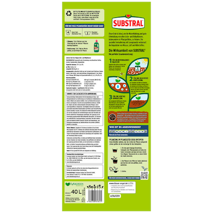 Artikelbild 2 für SUBSTRAL® TERRA MAGMA® Blumenerde 40,0 l, Artikelnummer 776553