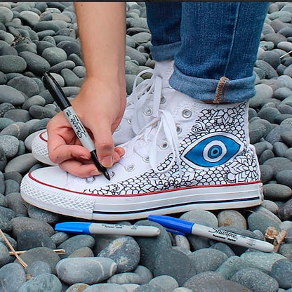 Artikelbild 4 für Sharpie Permanentmarker schwarz 0,9 mm, 2 St., Artikelnummer 427064