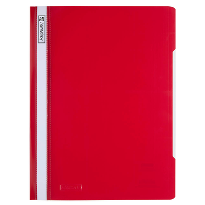 Artikelbild für BRUNNEN Schnellhefter Kunststoff rot DIN A4 überbreit, 1 St., Artikelnummer 924567
