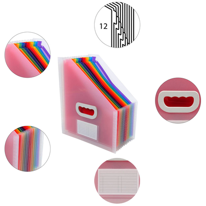 Artikelbild 6 für Exacompta Fächerstehsammler Crystal 55598E kristall Kunststoff, DIN A4, 1 St., Artikelnummer 680922