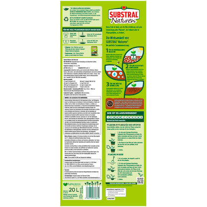 Artikelbild 2 für SUBSTRAL® Naturen® Universalerde 20,0 l, Artikelnummer 776593