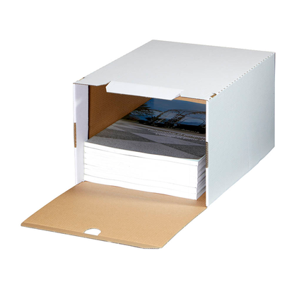 Artikelbild 4 für Top-Print Archivboxen weiß/rot 24,4 x 32,1 x 18,5 cm, 10 St., Artikelnummer 710996