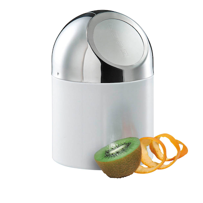 Artikelbild für Zeller Tischmülleimer 1,2 l weiß, 1 St., Artikelnummer 251827