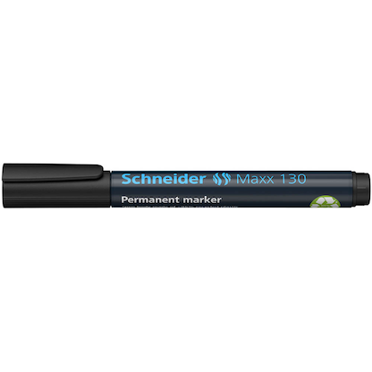 Artikelbild 3 für Schneider Maxx 130 Permanentmarker schwarz 1,0 - 3,0 mm, 10 St., Artikelnummer 779405
