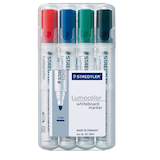 Artikelbild 1 für STAEDTLER Lumocolor Whiteboard-Marker farbsortiert 2,0 - 5,0 mm, 4 St., Artikelnummer 778829