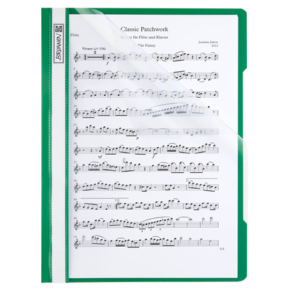 Artikelbild 3 für BRUNNEN Schnellhefter Kunststoff grün DIN A4 überbreit, 1 St., Artikelnummer 924579