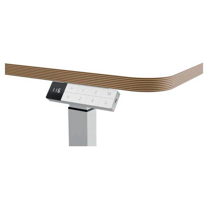 Artikelbild 7 für LEITZ Ergo elektrisch höhenverstellbarer Schreibtisch weiß rechteckig, A-Fuß-Gestell weiß 80,0 x 60,0 cm, Artikelnummer 401487