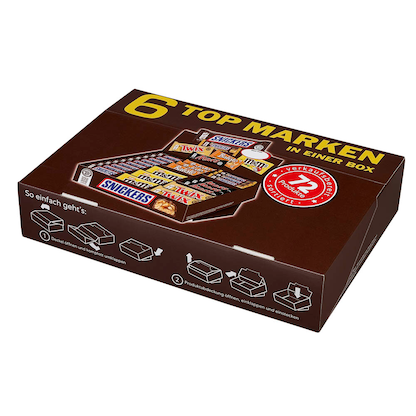 Artikelbild 6 für SNICKERS Topsellerbox Schokoriegel 72 St./3310,0 g, Artikelnummer 281236