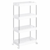 Artikelbild 1 für SONGMICS Nischenwagen weiß 42,0 x 22,5 x 87,0 cm, Artikelnummer 439648