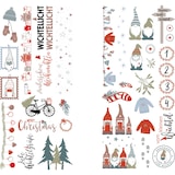 Artikelbild 1 für Rayher Dekoartikel Transferfolie Nordic Winter mehrfarbig 2 St., Artikelnummer 686772