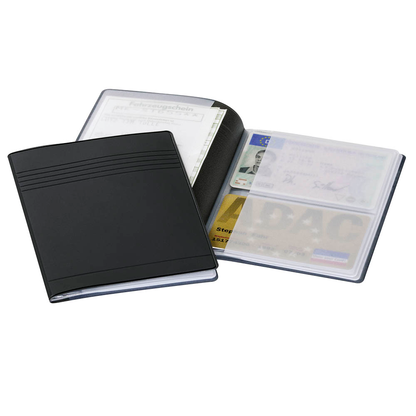 DURABLE 10 Dokumentenhüllen transparent 8,6 x 5,4 cm - Sichthüllen