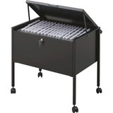 Artikelbild 1 für DURABLE Hängemappenwagen abschließbar schwarz für bis zu 80 Hängemappen, Artikelnummer 485621