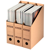 Artikelbild 1 für LEITZ Archiv-Stehsammler Premium braun, 10 St., Artikelnummer 515019