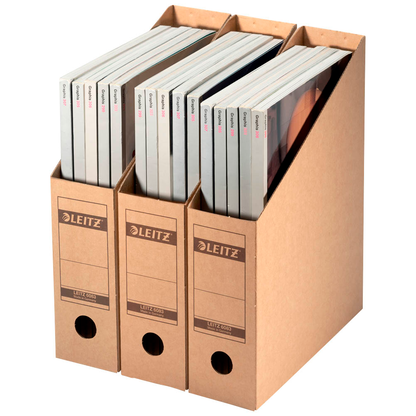 Artikelbild für LEITZ Archiv-Stehsammler Premium braun, 10 St., Artikelnummer 515019