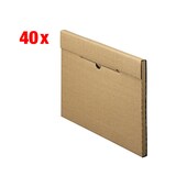 Artikelbild 1 für AKTION: Nestler Versandkartons 35,0 x 25,0 x 1,8 cm, 40 St., Artikelnummer 370128