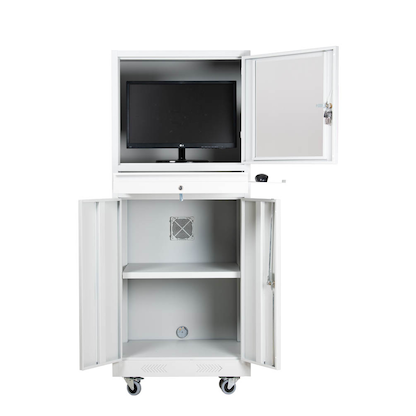 Artikelbild für Gürkan PC-Schrank grau, Artikelnummer 564652